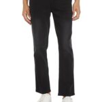 INKD Men's Relaxed Jeans (INKAW24MJN-501_Charcoal Black