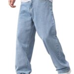 Lymio Men Jeans || Men Jeans Pants || Denim Jeans || Baggy Jeans for Men (Jeans-06-07-08) (34, Light Blue)