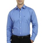 Allen Solly Men's Slim Fit Shirt (ASSFQSPPN51440_Blue